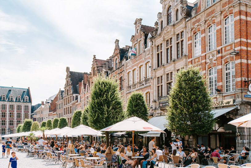 Leuven Oude Markt Cafe's